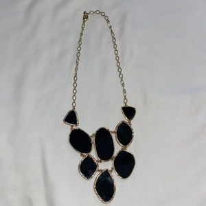 Black “Stella and Dot” style necklace.